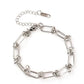 18K STAINLESS STEEL BARBED WIRE CHAIN BRACELET