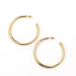 14K STAINLESS STEEL OPEN HOOP EARRINGS Earrings