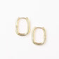 14K STAINLESS STEEL EVERYDAY HUGGIE EARRINGS