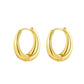 14K STAINLESS STEEL EVERYDAY HUGGIE EARRINGS