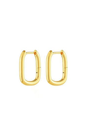 14K STAINLESS STEEL EVERYDAY HUGGIE EARRINGS | Daverri Fashions