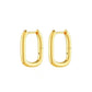 14K STAINLESS STEEL EVERYDAY HUGGIE EARRINGS