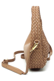 Woven Mini Hobo Shoulder Bag | Daverri Fashions