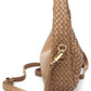 Woven Mini Hobo Shoulder Bag