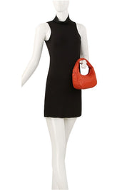 Woven Mini Hobo Shoulder Bag | Daverri Fashions