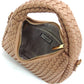 Woven Mini Hobo Shoulder Bag