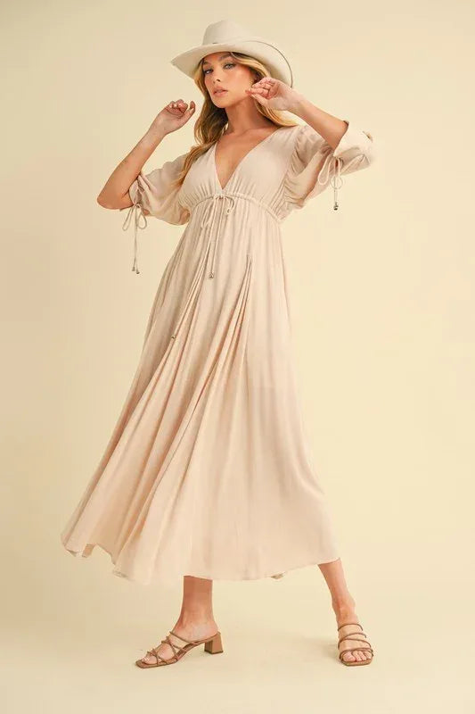 Aemi+ Co Geela Midi Dress - DAVERRI FASHIONS