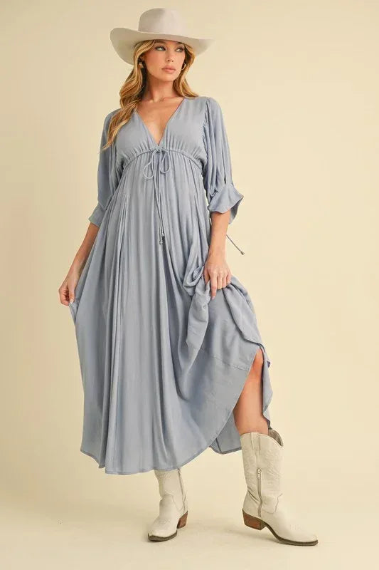 Aemi+ Co Geela Midi Dress - DAVERRI FASHIONS