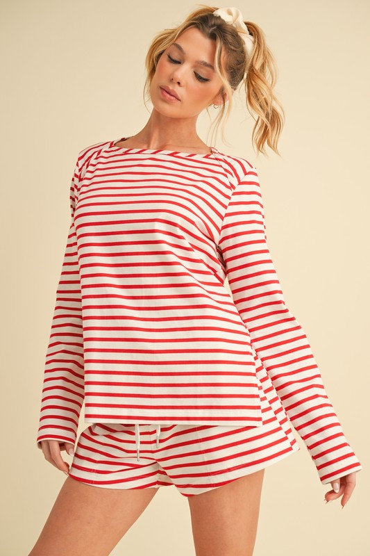 Aemi+Co Cali Long Sleeve Top | Tops Daverri Fashions