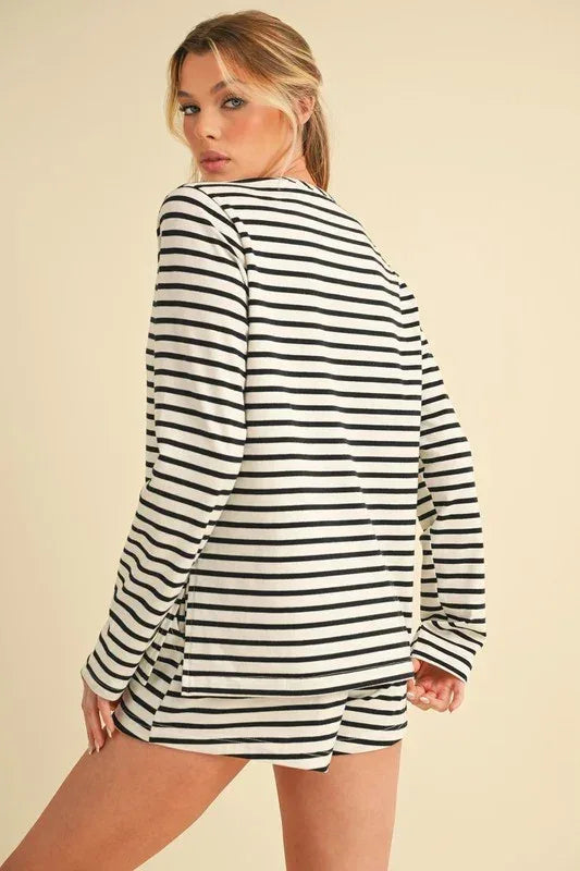 Aemi+Co Cali Long Sleeve Top - DAVERRI FASHIONS