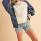 Nya Colorblock Sweatshirt - DAVERRI FASHIONS