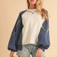 Nya Colorblock Sweatshirt - DAVERRI FASHIONS