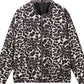 Leopard Print Oversized Bomber Jacket - DAVERRI FASHIONS
