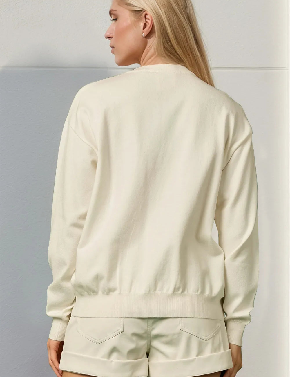 Double Take Full Size Sequin Nutcracker Long Sleeve Sweater | Sweaters Daverri Fashions