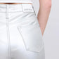 Judy Blue Full Size High Waist Silver Faux Leather Pants Plus Size Pants