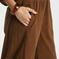 Umgee Wide-Leg Corduroy Pants Pants