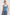 DENIM LACE UP BUSTIER TOP TRUE BLUE Tops