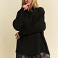 Davi & Dani Crinkled Jacquard Button Down Shirt Tops