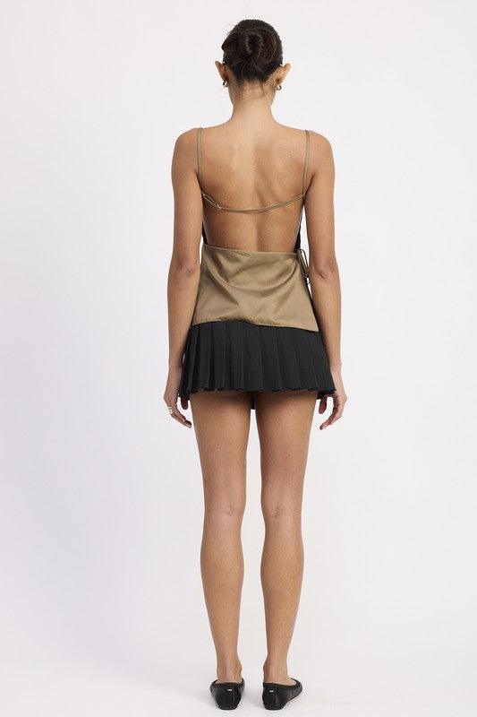 SPAGHETTI STRAP TOP WTIH OPEN BACK Tops