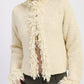 FRINGE KNIT CARDIGAN