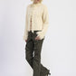 FRINGE KNIT CARDIGAN