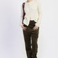 WIDE LEG CORDUROY PANT WITH POCKET DETAIL