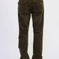 WIDE LEG CORDUROY PANT WITH POCKET DETAIL