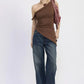 Wide Leg Denim Pant with Pockets - DAVERRI FASHIONS