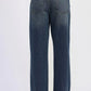 Wide Leg Denim Pant with Pockets - DAVERRI FASHIONS