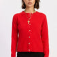 Fitted Button Up Cardigan - DAVERRI FASHIONS