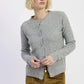 Fitted Button Up Cardigan - DAVERRI FASHIONS