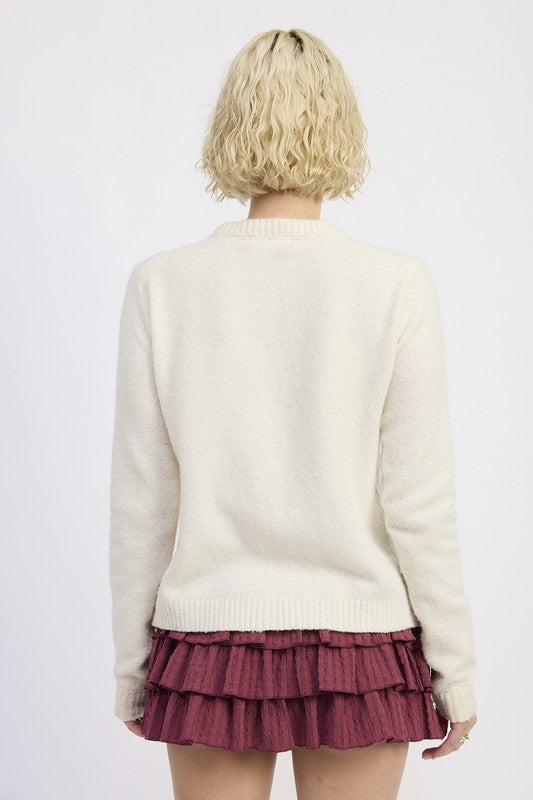 Fitted Button Up Cardigan | Cardigans Daverri Fashions