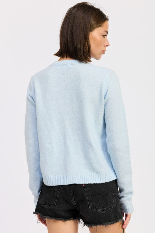 Fitted Button Up Cardigan | Cardigans Daverri Fashions