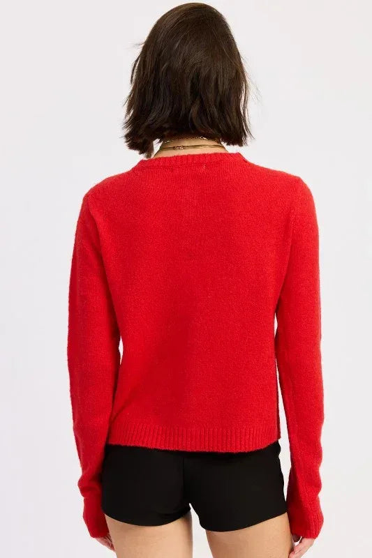 Fitted Button Up Cardigan - DAVERRI FASHIONS