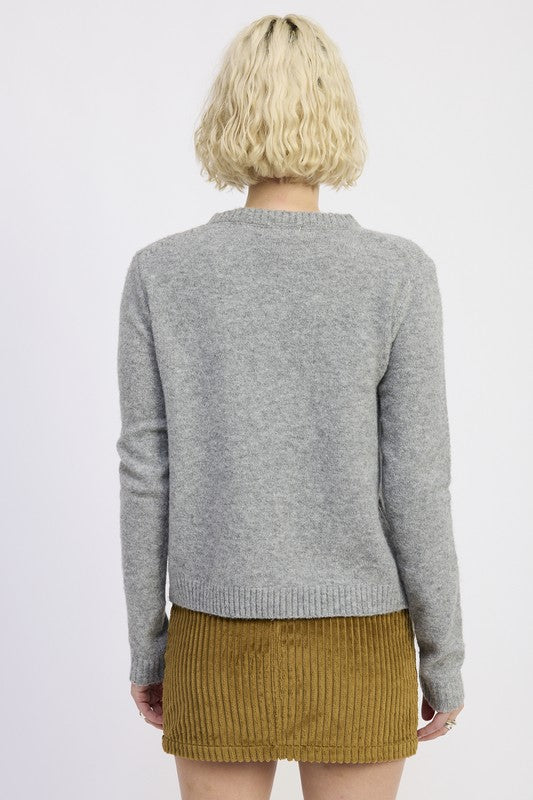 Fitted Button Up Cardigan | Cardigans Daverri Fashions