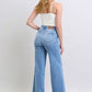 Judy Blue Full Size Wide Leg Jeans with Pockets - DAVERRI FASHIONS