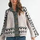 Aemi + Co Boho Knit Button-Front Cardigan - DAVERRI FASHIONS