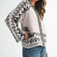 Aemi + Co Boho Knit Button-Front Cardigan - DAVERRI FASHIONS