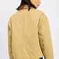 Combo Chore Jacket with Pockets - DAVERRI FASHIONS