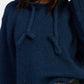 Fringe Hoodie with Drawstrings - DAVERRI FASHIONS