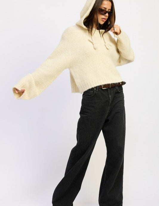 Fringe Hoodie with Drawstrings | Hoodies Daverri Fashions