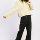 Fringe Hoodie with Drawstrings - DAVERRI FASHIONS