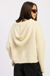 Fringe Hoodie with Drawstrings | Hoodies Daverri Fashions