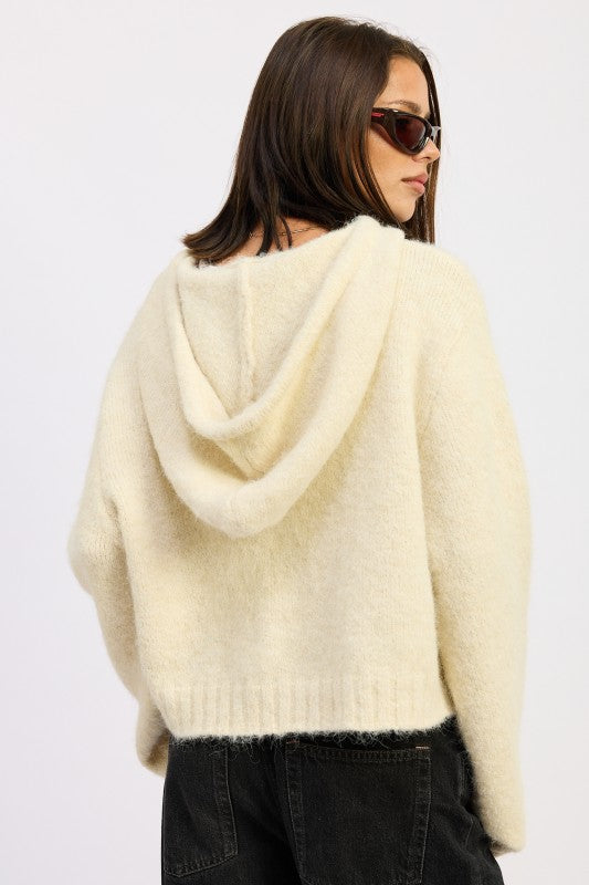 Fringe Hoodie with Drawstrings | Hoodies Daverri Fashions