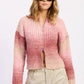 Ribbed Cardigan with Double Zipper - DAVERRI FASHIONS