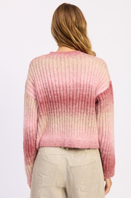 Ribbed Cardigan with Double Zipper | Cardigans Daverri Fashions