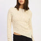 Asymmetrical Sequin Top - DAVERRI FASHIONS