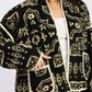 Paisley Sherpa Jacket - DAVERRI FASHIONS