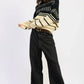 Fair Isle Striped Oversized Sweater - DAVERRI FASHIONS