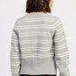 Button Down Striped Cardigan - DAVERRI FASHIONS